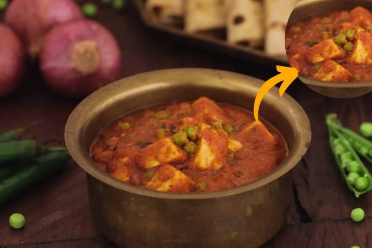 Matar Paneer Recipe in Hindi