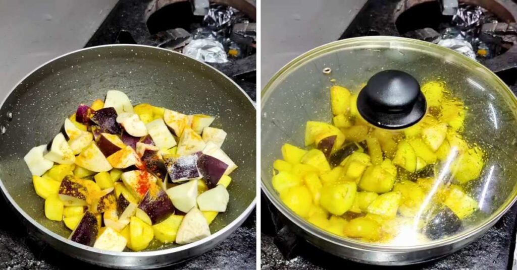 Aloo Baingan Recipe in Hindi