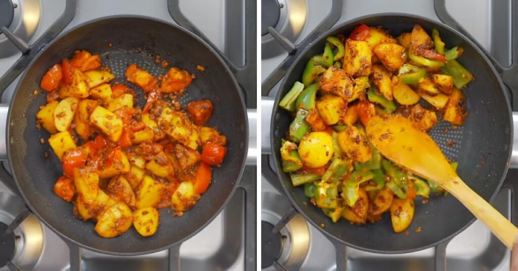 Aloo Shimla Mirch Recipe in Hindi
