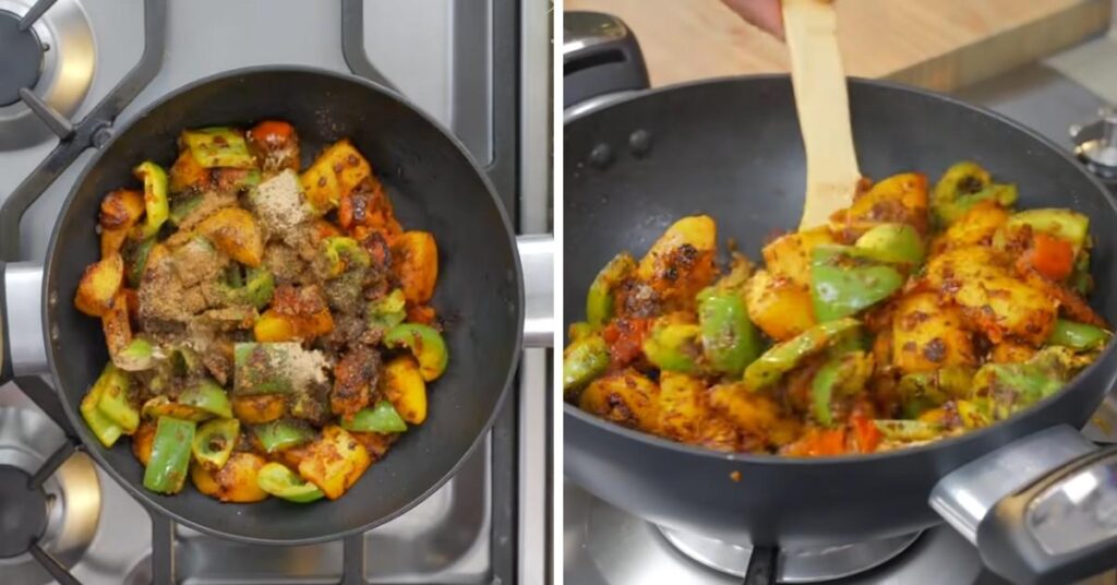 Aloo Shimla Mirch Recipe in Hindi