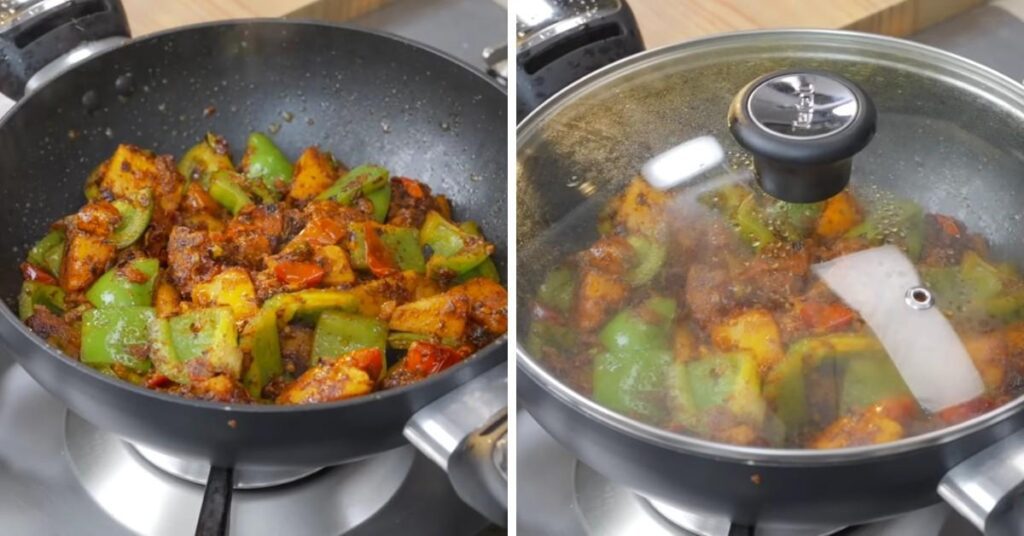 Aloo Shimla Mirch Recipe in Hindi