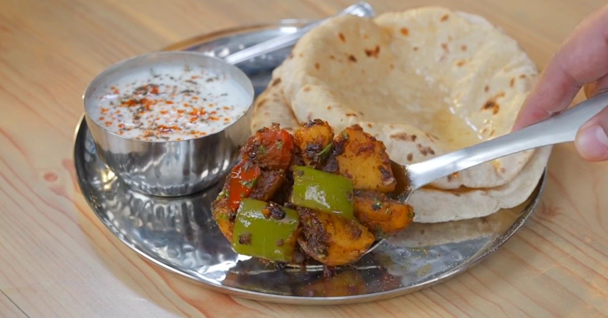 Aloo Shimla Mirch Recipe in Hindi