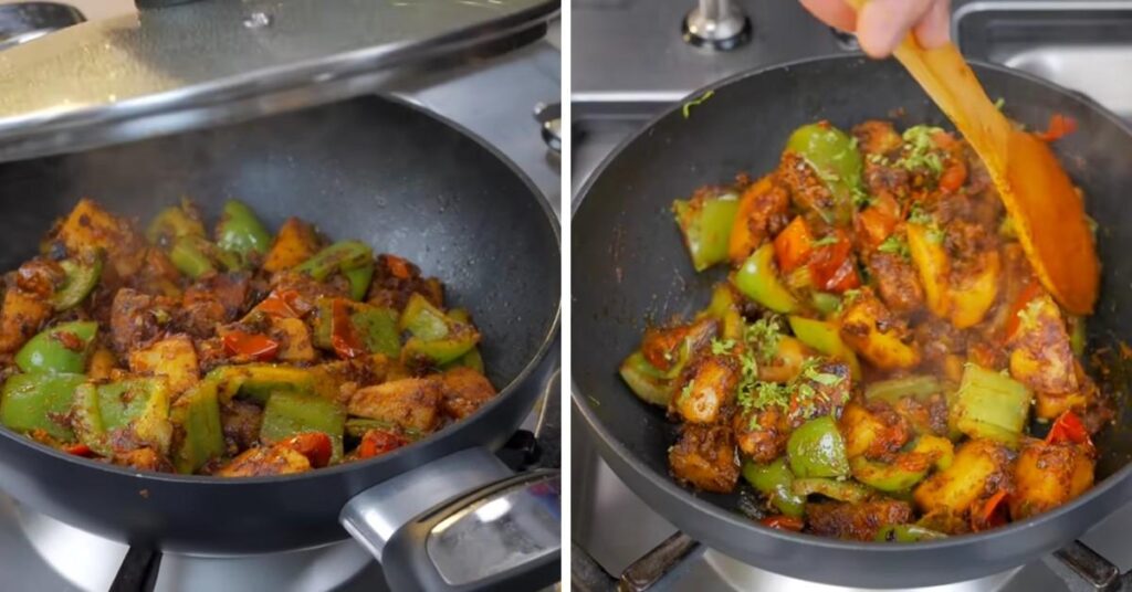 Aloo Shimla Mirch Recipe in Hindi